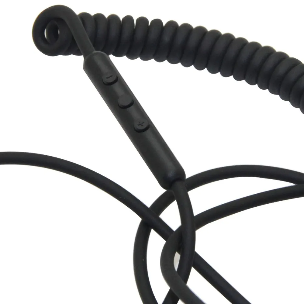 Khopesh для Marshall наушники с микрофоном Монитор шнур для наушников 3,5 мм Замена аудио пружинный кабель с пультом дистанционного управления для Iphone samsung