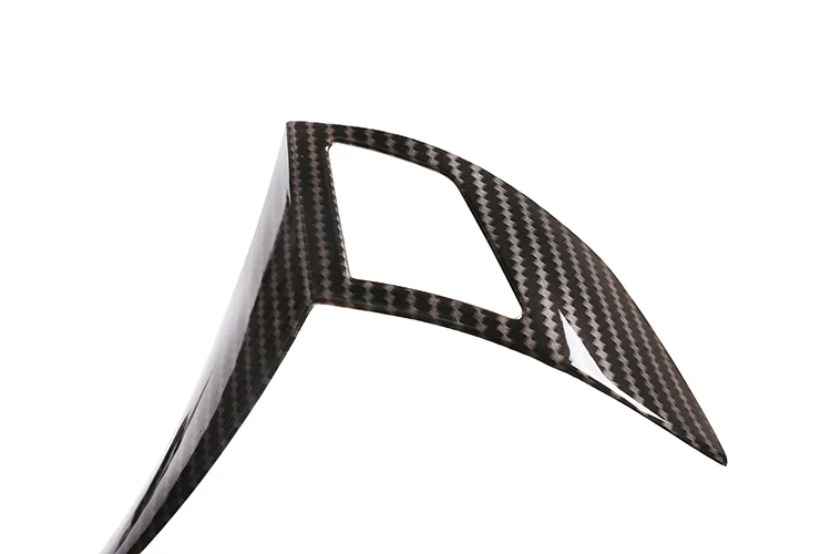 2pcs fibre de carbone ABS ceinture de s/écurit/é de voiture d/écoration d/écoration garniture compatible avec 3 s/éries F30 2013-2018