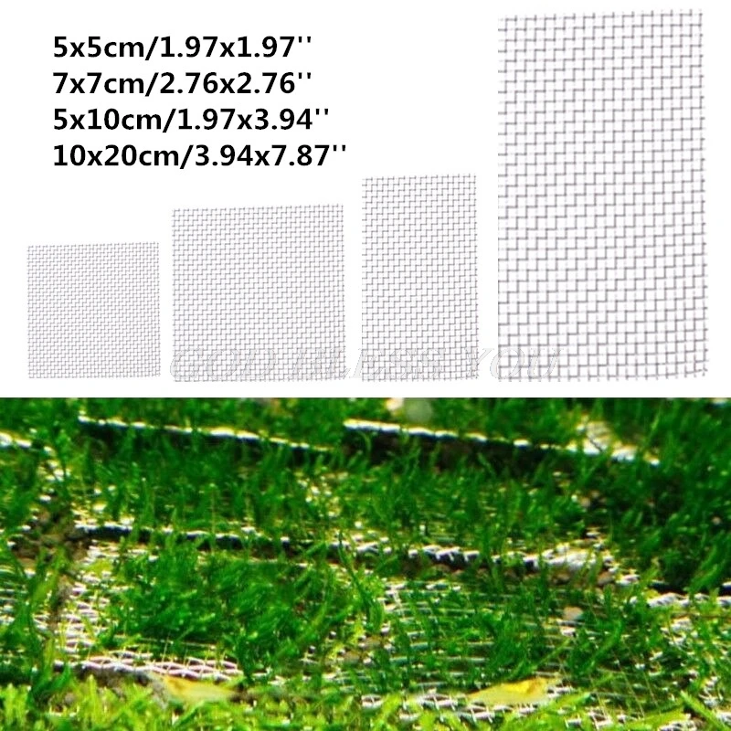 Аквариумная проволочная сетка аквариумные моховые растения украшение для