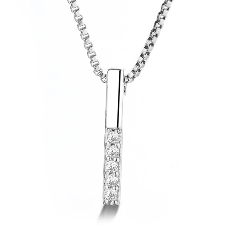

Korean Fashion Simple Letter 1 Womens Necklaces Jewelry Geometric Classic Statement Necklace Women Zircon Pendant Necklace Gifts