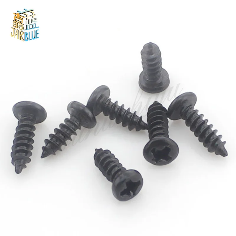 M1 M1.2 M1.4 M1.7 M2 M2.3 M2.6 M3 PA Phillips Micro Laptop Screws Pan Head Self-tapping Electronic Small Wood Screws 100Pcs laptop screw kit self tapping screw kit self tapping screw tapping screws cross phillips screw computer screw kit phillips pan head screw phillips head screw electronic repair screws cross round pan head screw cross round head screw