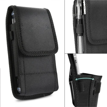 

Shock Resistant Universal Waist Dustproof Mobile Phone Pouch Portable Protective Anti Scratch Belt Hook Nylon Elastic Fasten Bag