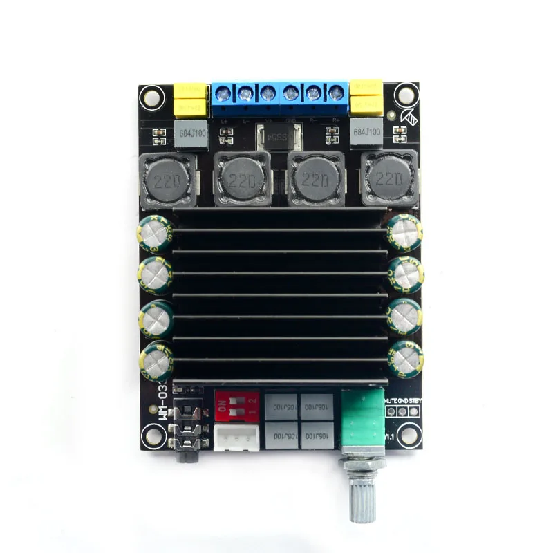 Цифровой усилитель o Board Tda7498 мощности Amp 2 0 класса D стереофонический Hifi Dc12 36V
