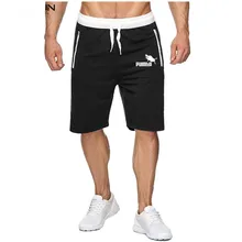 Summer new black men's shorts fitness pants casual T-shirt sports shorts breathable quick-drying sportswear jogging beach pants