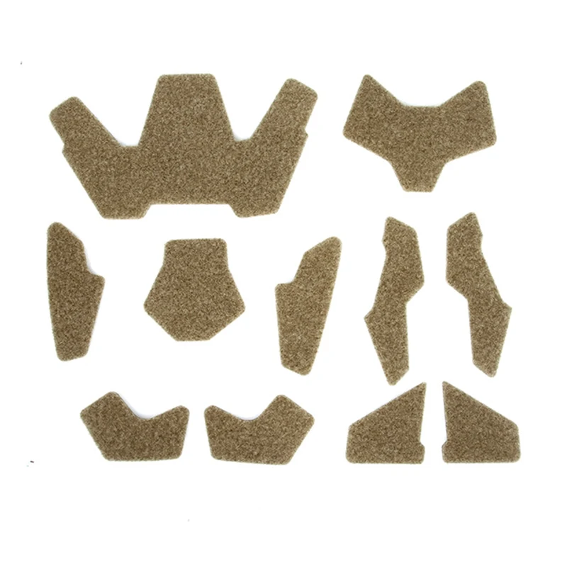 

TMC SF style Tactical Helmet Loop Sticker Set 11pcs DIY Replacement Airsoft 3281