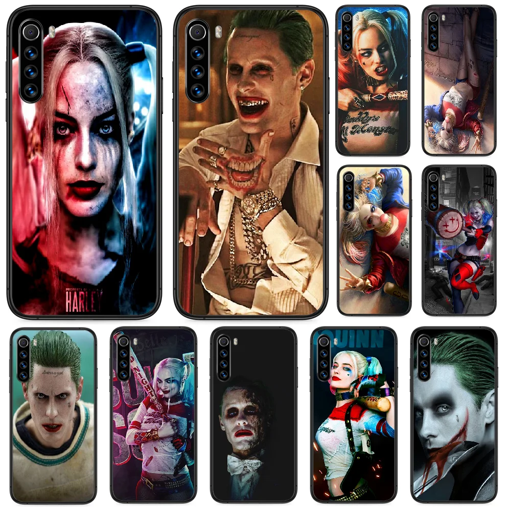 Чехол для телефона Harley Quinn отряд самоубийц Джокер Xiaomi Redmi Note 4A 4X 5 6 6A 7 7A 8 8A 4 5A 8T Plus Pro
