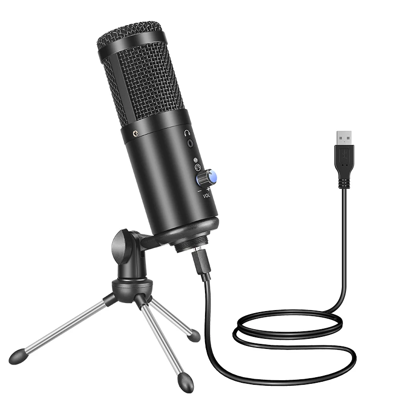 Металлический кардиоидный USB-микрофон GGMM F1 для ноутбука | Электроника