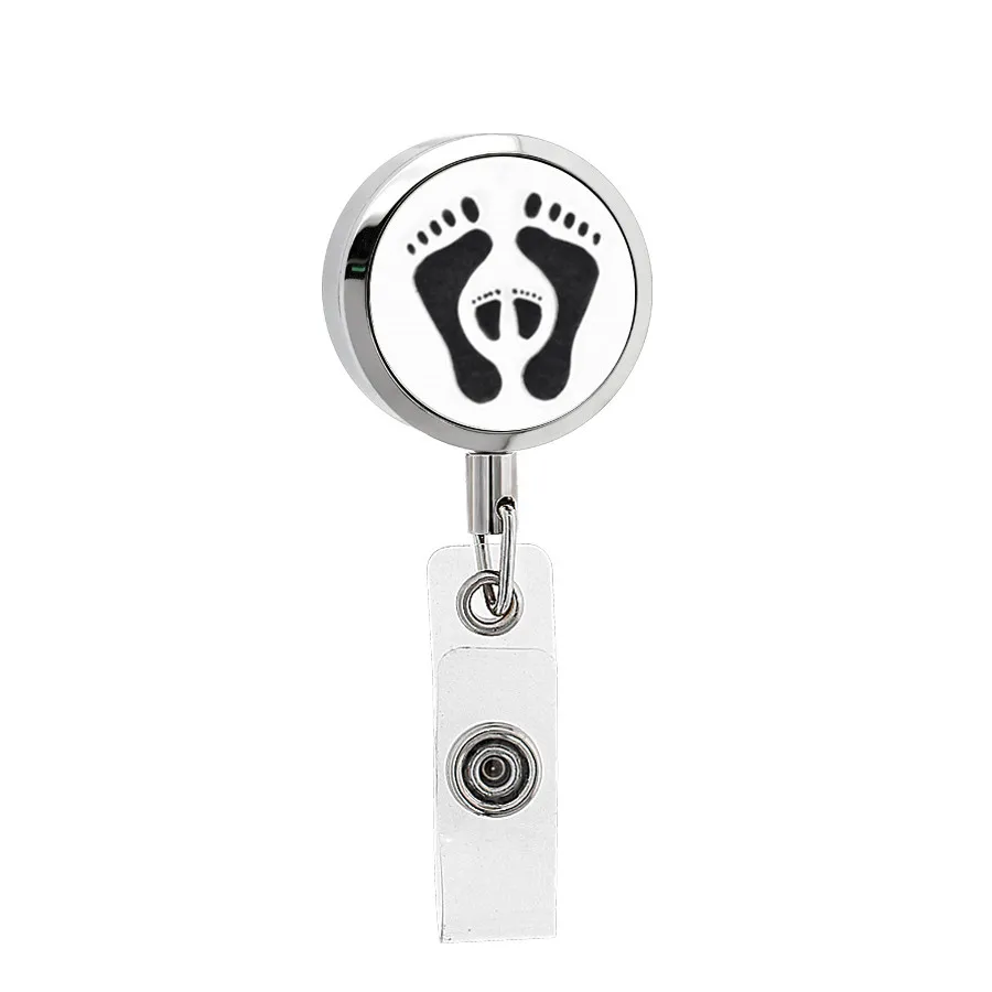 BJ070 BJ-2, значок из нержавеющей стали 316L с надписью Love cat, диффузор для эфирного масла, медальон, ярлык с именем, держатель с зажимом «крокодил»,, 10 шт - Цвет: BJ070