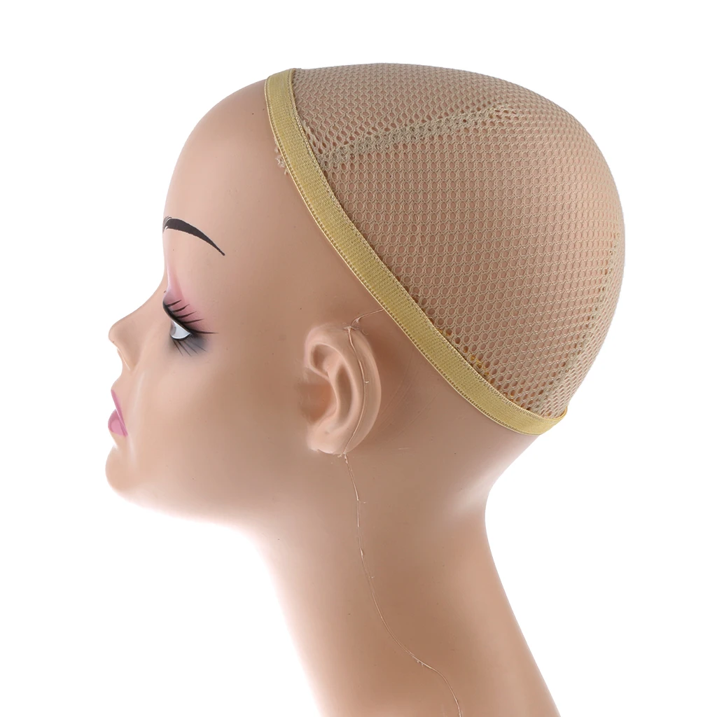 Stable Skin Lady Mannequin Head Wig Hat Jewelry Display Model Stand Manikin