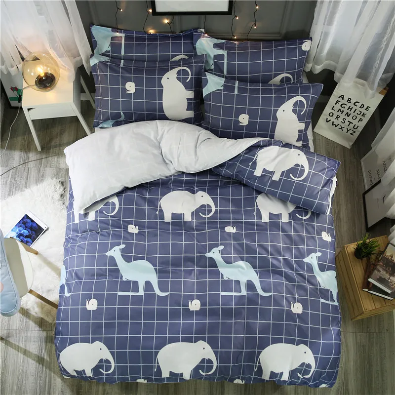 Комплект постельного белья из 3/4 предметов комплект пододеяльника/одеяла с