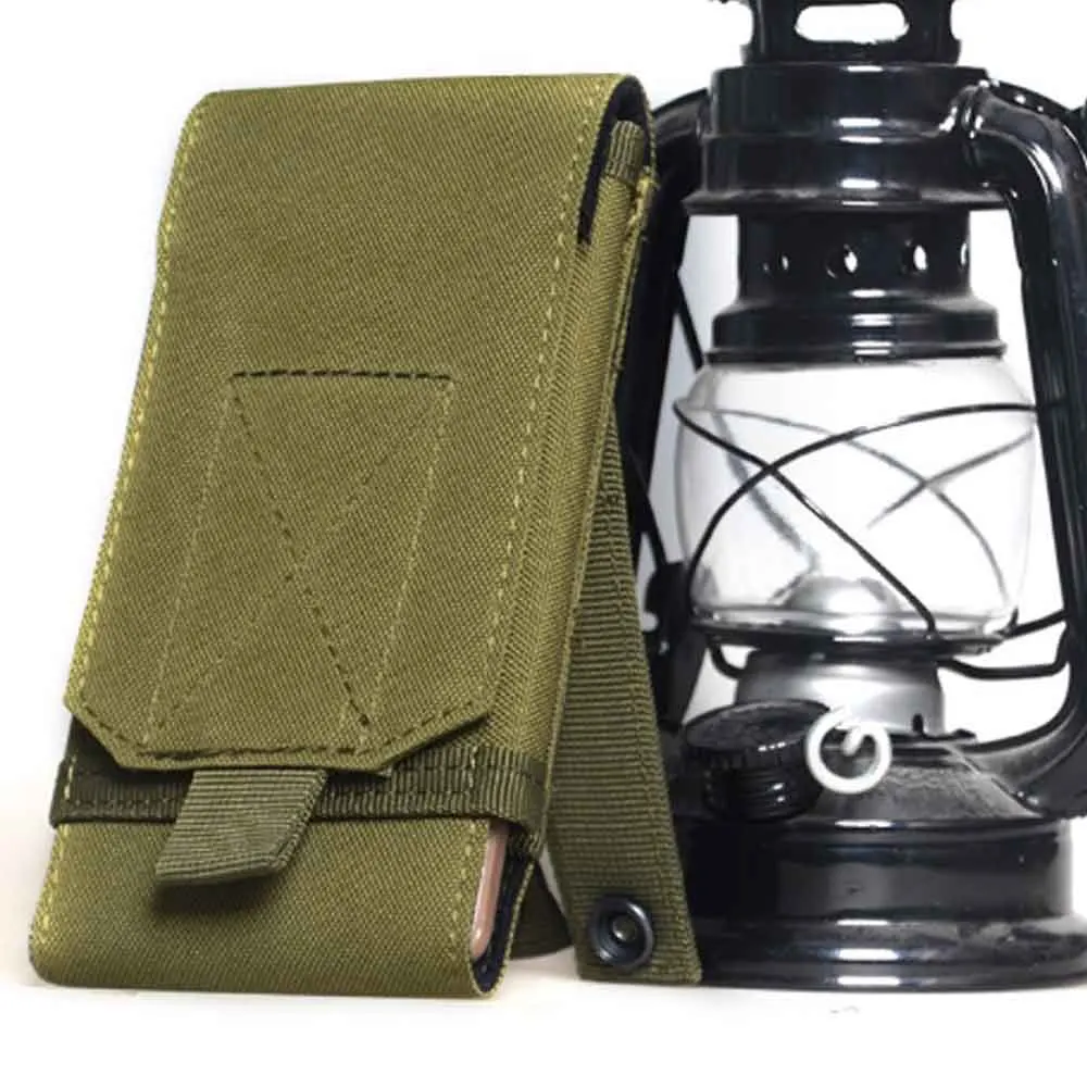 Tactical Mobile Bag Tactical Mobile Caser Outdoor Sport Wallet 5.5-6.0 Inches Tactical Mobile Holster Running Hanging Neck