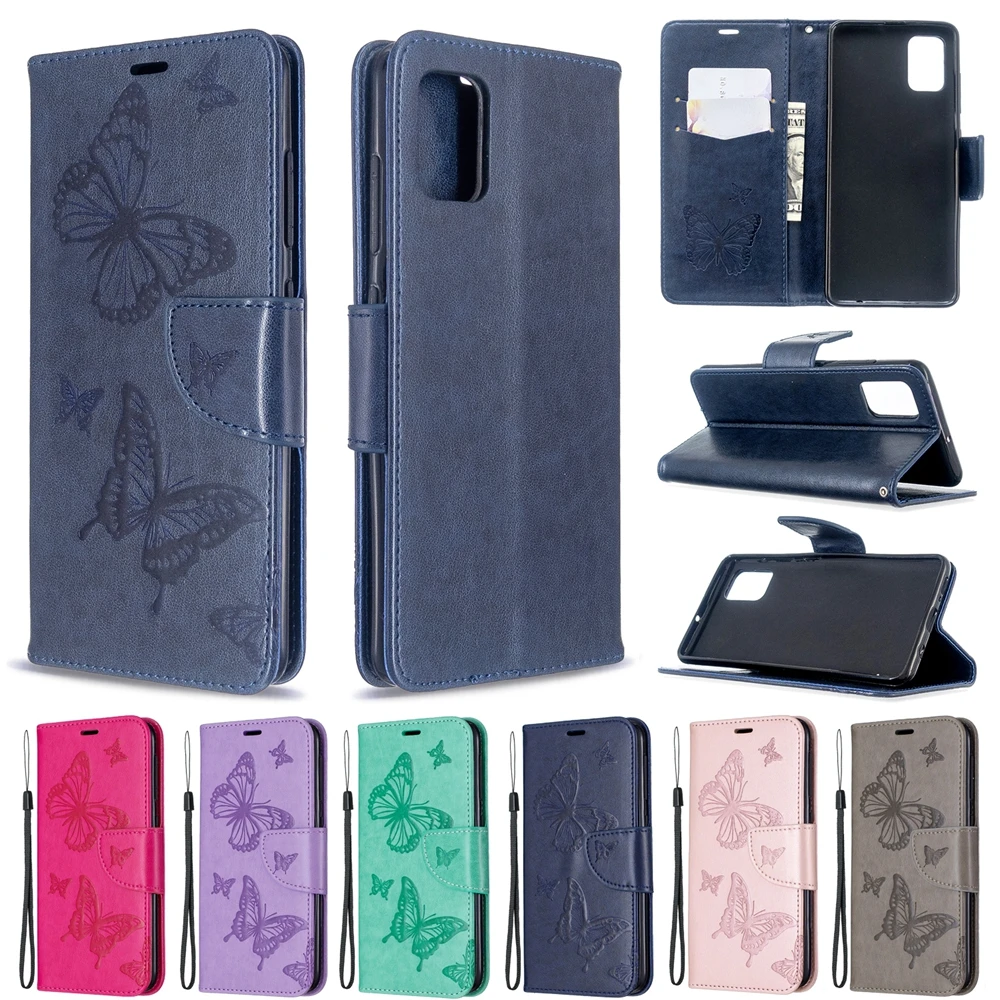 Для Etui samsung A51 Чехол кожаный магнитный чехол кошелек для телефона Galaxy A71 откидной
