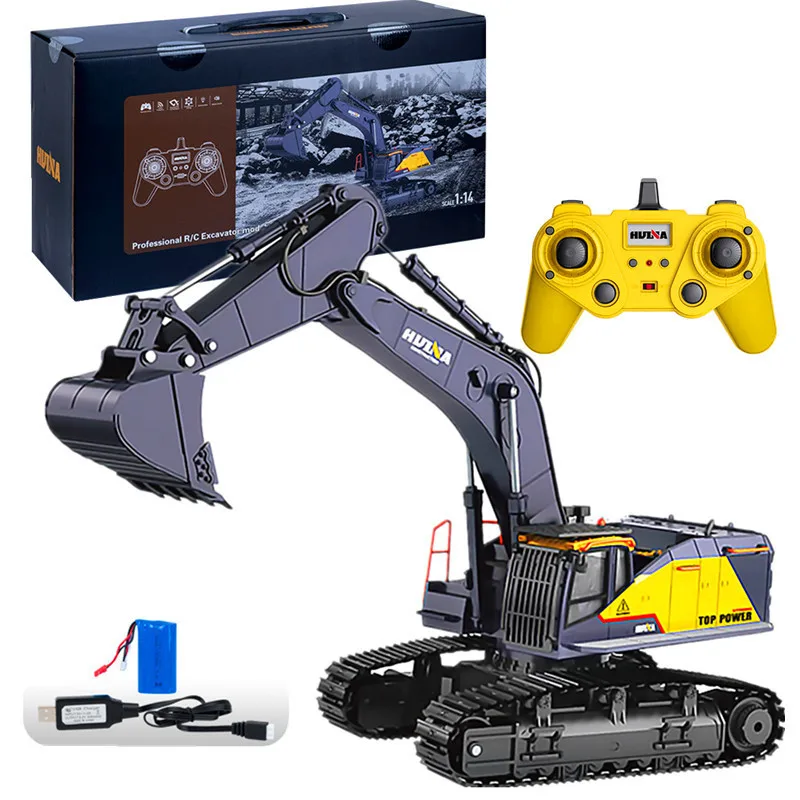 Big Size 1:14 1592 RC Alloy Excavator 22CH Big RC Trucks Simulation Excavator Remote Control Vehicle Toy for Boys Gift 6 Big Size 1:14 1592 RC Alloy Excavator 22CH Big RC Trucks Simulation Excavator Remote Control Vehicle Toy for Boys Gift 6