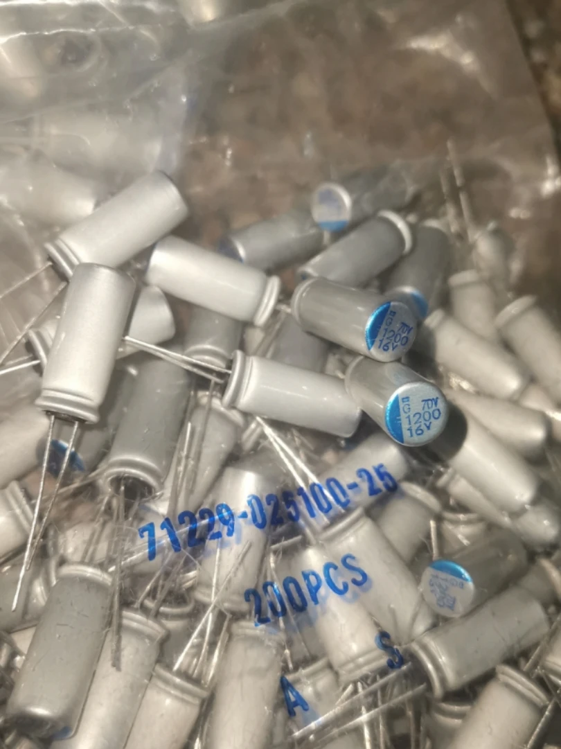 

30pcs Original Kingbox 16V1200UF/16v solid capacitor PSG frequency behalf 16V1000UF 8*20 free shipping