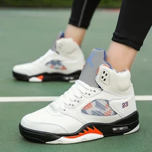 Новинка; мужские баскетбольные кроссовки Jordan; мужские кроссовки Uptempo в стиле ретро; 11 Jordan 5; ботинки с пламенем; Jordan Retro 4; Zapatillas Basketball Hombre