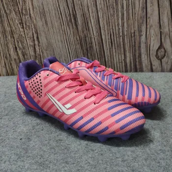 

Outdoor Unisex Kids Soccer Cleats Shoes AG Nail Boy Girls Football Training Shoes Soccer Sneakers Child Sports Shoes EU30--35