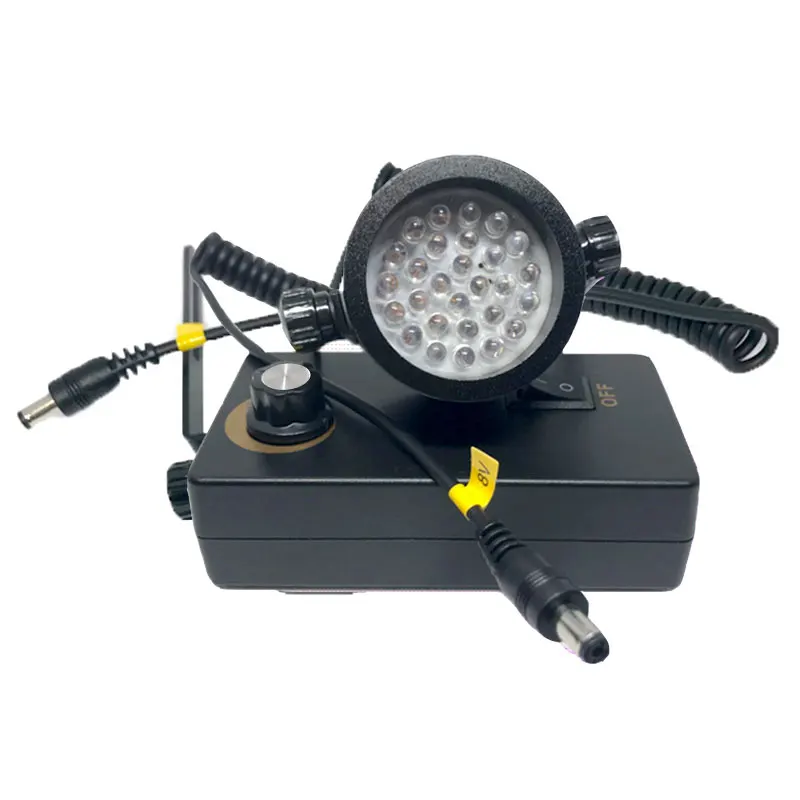 30 светодиодный светильник с регулируемым углом и яркостью для стереомикроскопа с разъемом 220 В