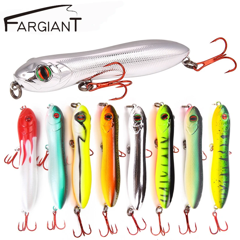 

FARGIANT Wobbler Winter Fishing Lures Silicone Bait Metal Hard Goods For Fishing Jigging Bait 100mm 15.6g
