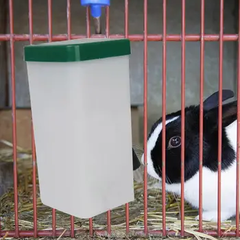 

Pet Automatic Drinking Fountain Water Dispenser Non Drip Rolling Ball Type Plastic 0.5/1L Water Fountain For Rabbit Hamster Pig