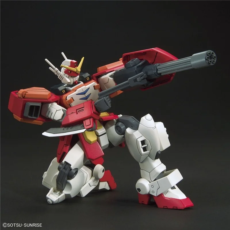Bandai Gundam Kit HGAC XXXG-01H Gundam Heavyarms Anime Figure Genuine Gunpla Action Toy Figure Robot Model Toys for Children