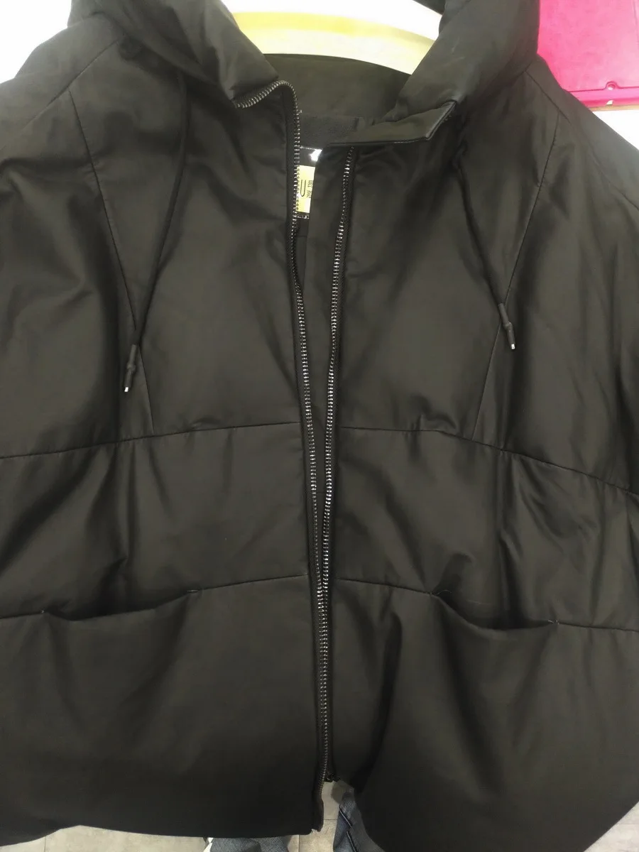 Free Shipping New Genuine Lamb Leather Jacket Long Women's Down Coat with hood Sheepskin Garment Wholesale Retail OEM