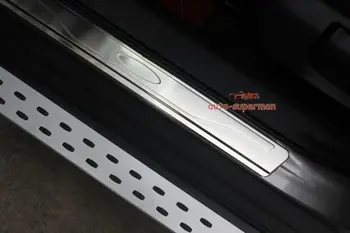

Door sill scuff plate Guards protector For Nissan Rogue 2014 2015 2016 2017