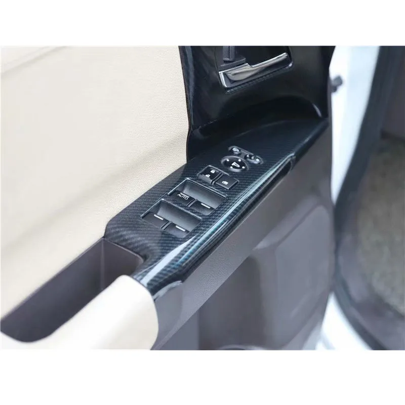 Для HONDA Odyssey LHD Автомобильный Дверной подлокотник окно лифт переключатель панель крышка наклейки интерьер автомобиля Стайлинг отделка