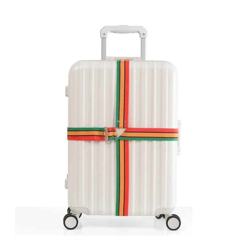 Упаковка с багажными ремнями для путешествий, усиленные ремешки, чехол на колесиках в комплекте с багажной веревкой