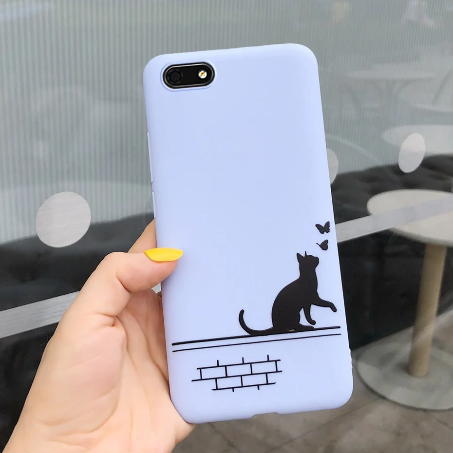 Colorful Soft Silicone Painted Phone Case