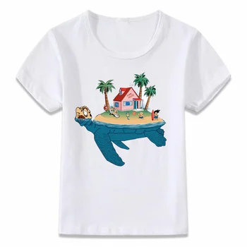 

Kids Clothes T Shirt Kame House Kid Goku Bulma T-shirt for Boys and Girls Toddler Shirts Tee