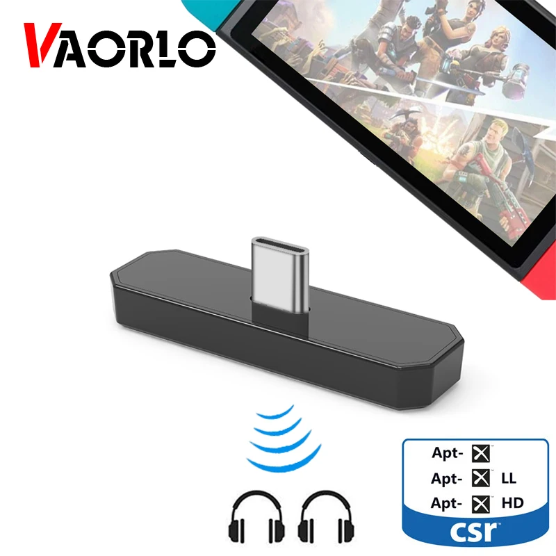 VAORLO APTX HD/LL беспроводной аудио передатчик с низкой задержкой для разъема Bluetooth 5 0