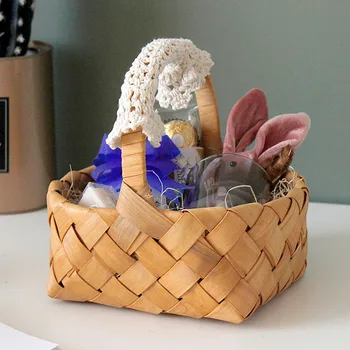 

Candy Storage Basket Gift Box Japanese Style Basket for Wedding
