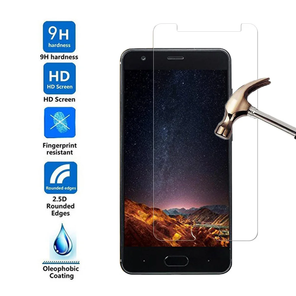 Чехол из закаленного стекла для телефона Doogee X9 Pro X10 X11 X20 X20L X30 X30L X50 X50L X53 X55 X60L X70 X80 X90