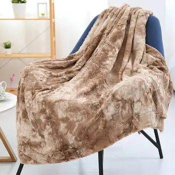 

New Throw Blanket Plush Blanket Super Soft Micro-velvet Machine Washable Warm Nap Cover Thick Blanket For Bed Couch Sofa Office