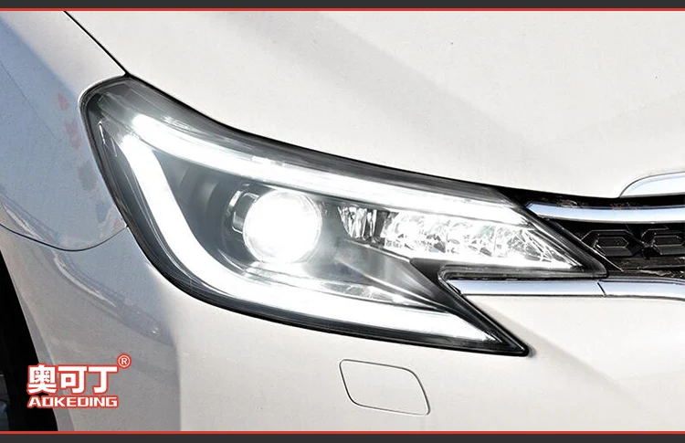 Головной светильник s для автомобиля Toyota Mark X 2013- eiz DRL Дневной ходовой светильник светодиодный Биксеноновая лампа противотуманный светильник тюнинг автомобильные аксессуары