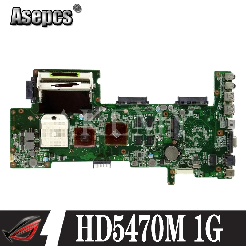 AKEMY K72DR материнская плата для ноутбука For Asus X72D X72DY A72D 100% тест Ok HD5470M 1G|Материнские