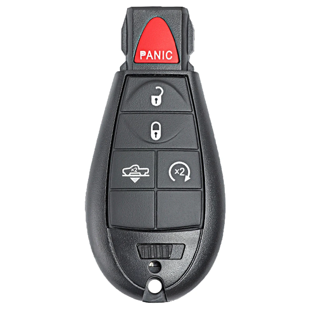 Keyecu GQ4-53T дистанционный ключ для автомобиля с 3 4 5 кнопок 433 МГц PCF7961A чип для Dodge Оперативная память 1500 2500 3500 4500 2013