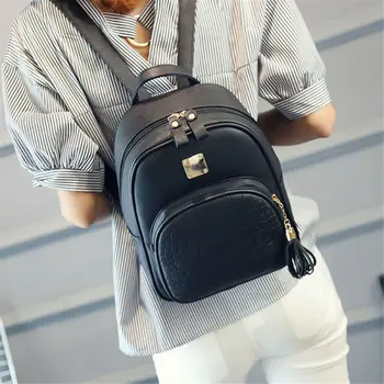 

Fashion Women Small Leather Travel Backpack Satchel Rucksack Laptop School Bag