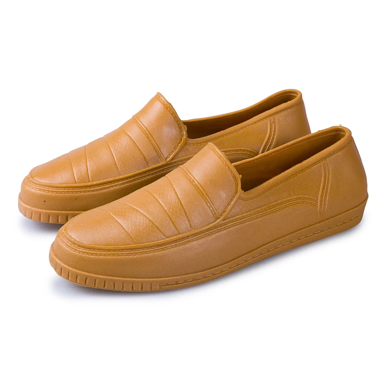 Классические мужские и женские низкие Нескользящие резиновые туфли; обувь для мытья автомобиля; садовая обувь