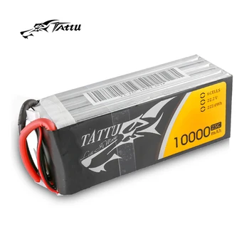 

Original TATTU 10000mAh 25C 22.2V 6S1P LiPO Battery for Big Load Multirotor Agricultral Plant Protection FPV Drone