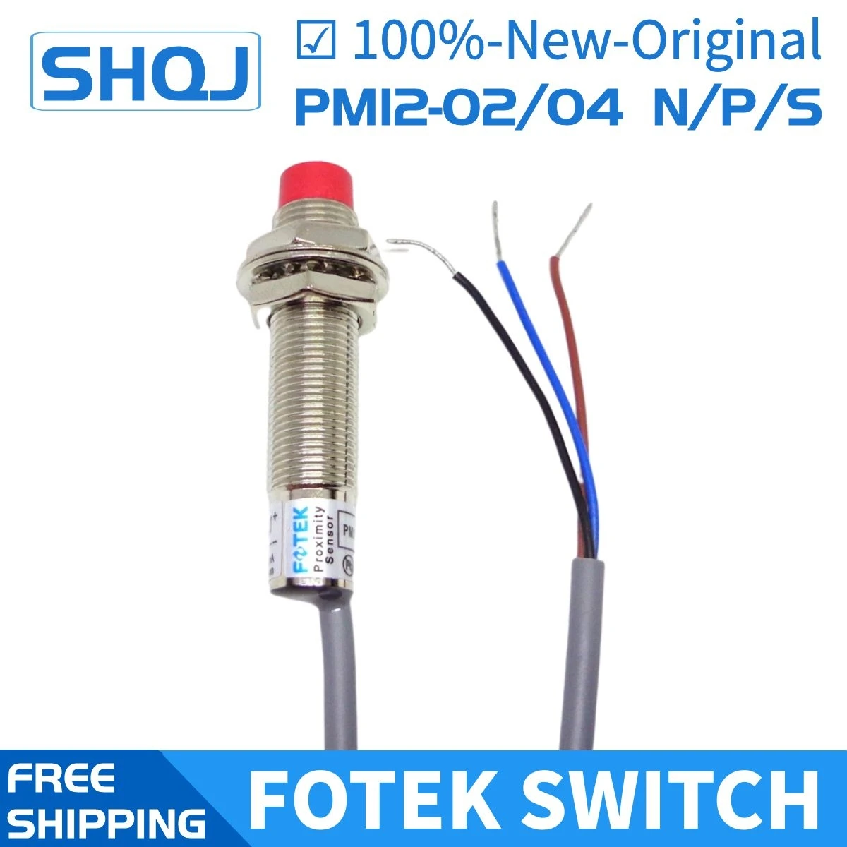 Fotek Pm1204n Pm12-04p Pm12-04s Pm12-04nb Pm12-04pb Pm12-04ps Pm12-02p Pm12-02n Pm12-02s Pm12-02ps Marca Original Novo