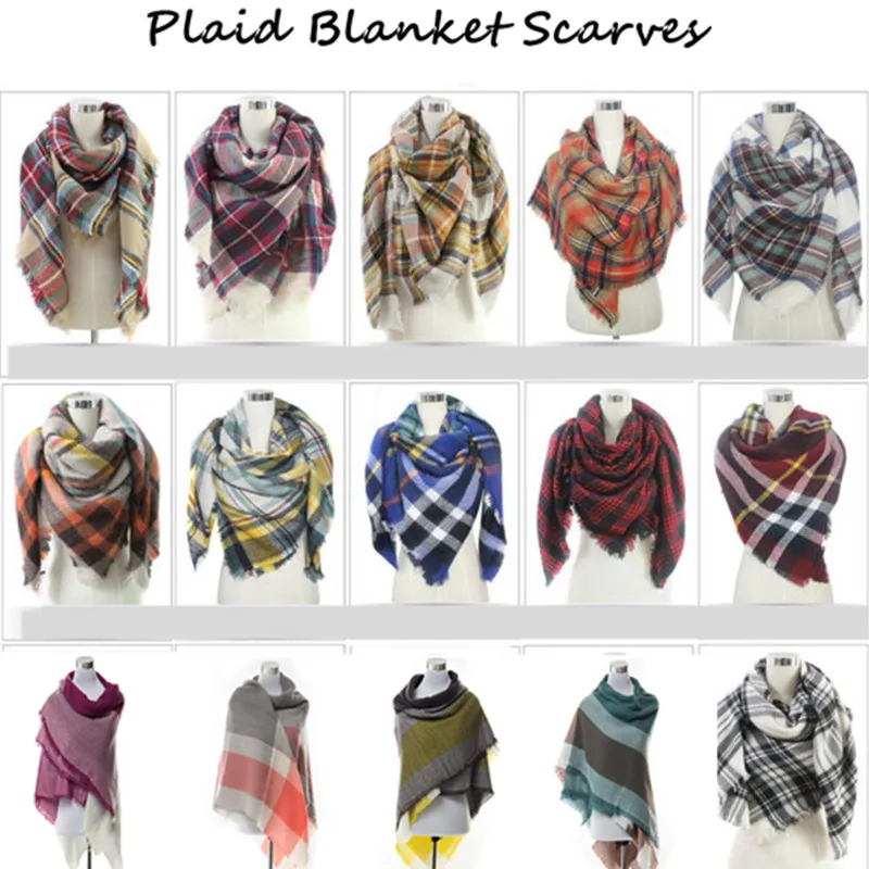 Plaid scarf canada Clearance