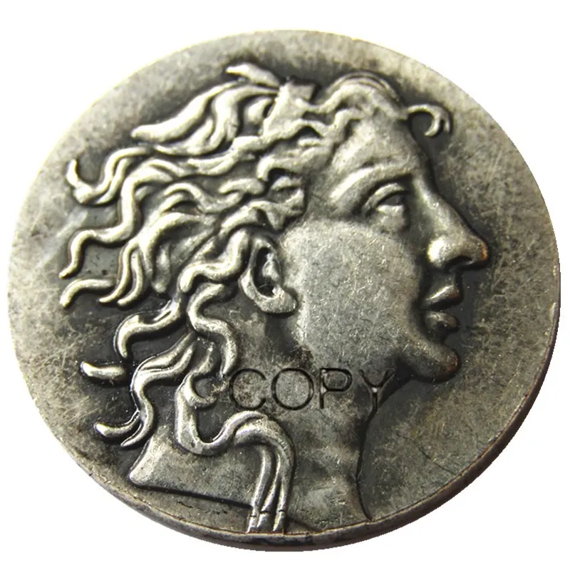 G(39) митрадат VI Silver Stater 84 BC портрет в прекрасном стиле. Редкие посеребренные