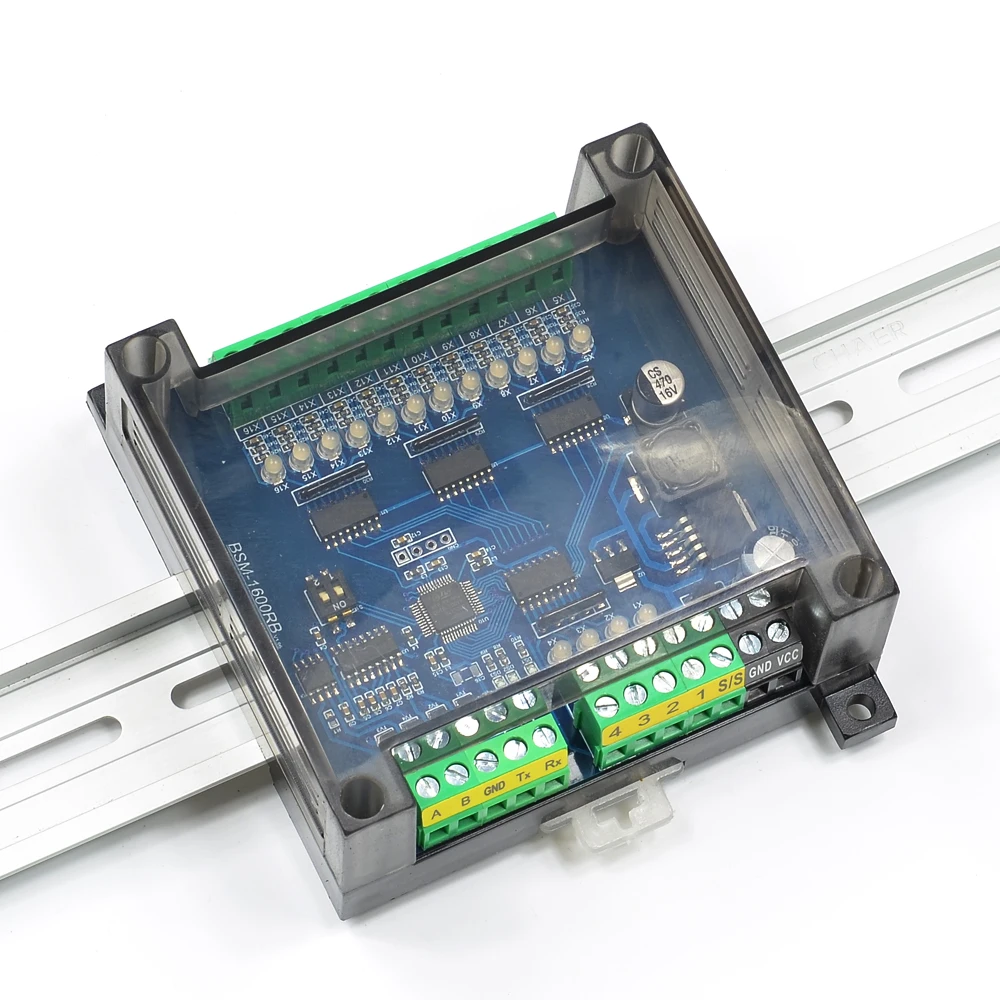 Modbus модуль RS232 485 последовательный порт релейный модуль умный дом IO Расширенный сбор промышленных данных