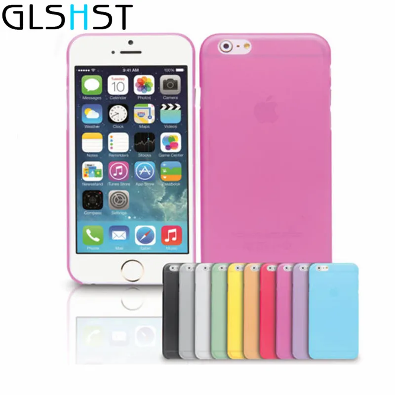 Матовый чехол для iPhone 7 цветной мягкий пластиковый 8 Plus 6 6SPlus 5C 5 5S SE 4 4S XS Max X XR чехлы |
