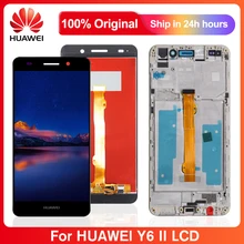 Bloc écran tactile LCD, 5.5 pouces, pour Huawei Y6 II CAM-L23 L03 L21 AL00TL00=