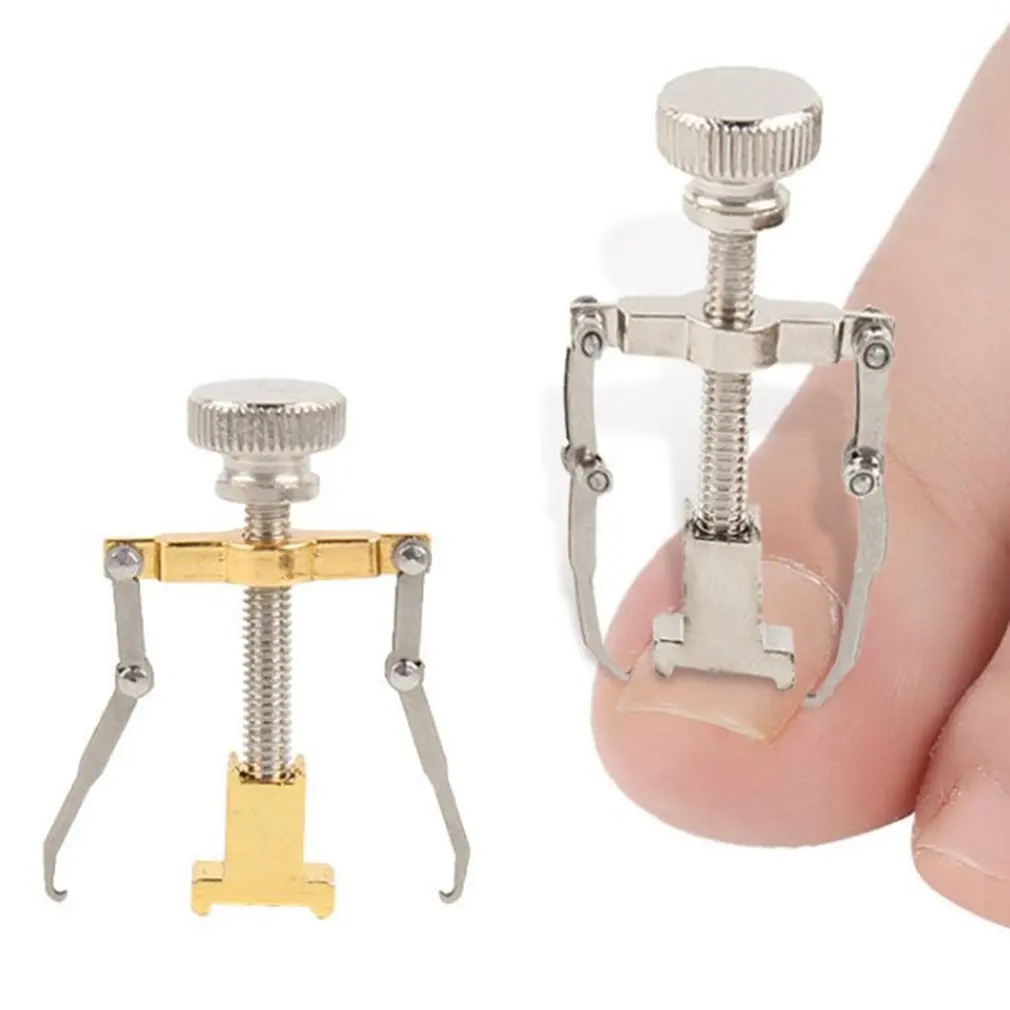 

Durable Use Stainless Steel Ingrown Toenail Correction Straightening Clip Toe Nail Correction Pedicure Foot Care