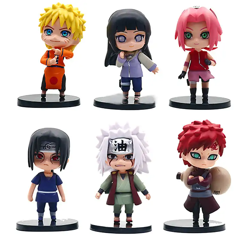6pcs/lot Anime Naruto Action Figure Toys Zabuza Haku Kakashi Sasuke Naruto  Sakura PVC Model Collection Kids Toys|Action & Toy Figures| - AliExpress