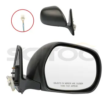 

Scitoo For 2003-2009 TOYOTA HILUX 4RUNNER RH Side Black Foldaway Power Mirror Auto Replacement Exterior Car Parts
