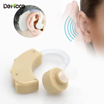 

BTE Hearing Aids Behind The Ear Sound Amplifier Hearing Aid Adjustable Volume Sound Enhancer Hearing Loss Device for The Elderly